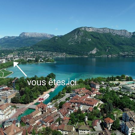Studio Moderne, Place Parking Prive, Emplacement Ideal A 100 M Du Lac. Анси Екстериор снимка